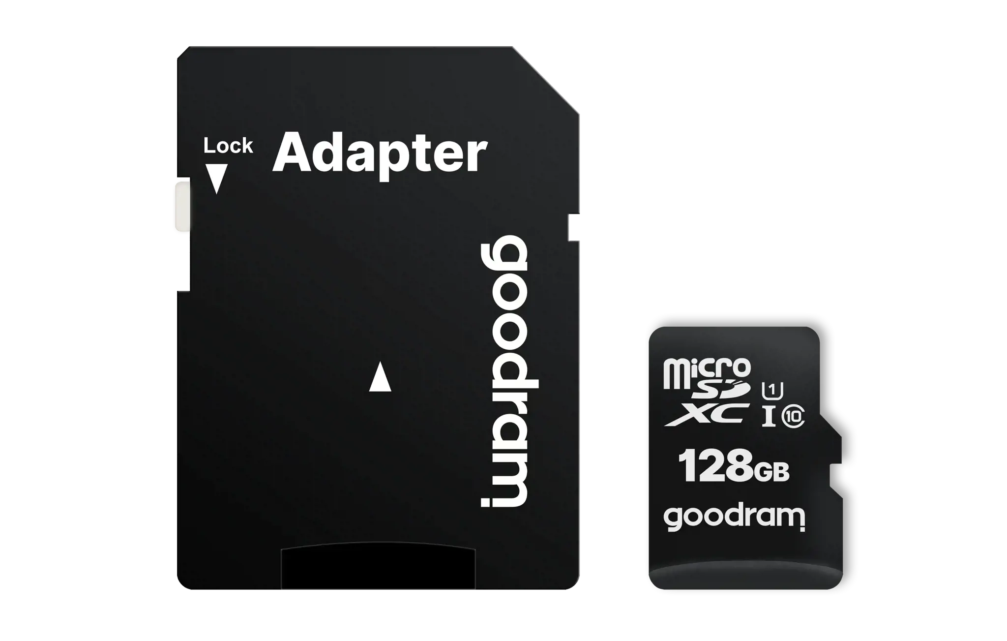 Goodram M1AA, 128 GB, MicroSDXC, Class 10, UHS-I, 100 MB/s, 10 MB/s