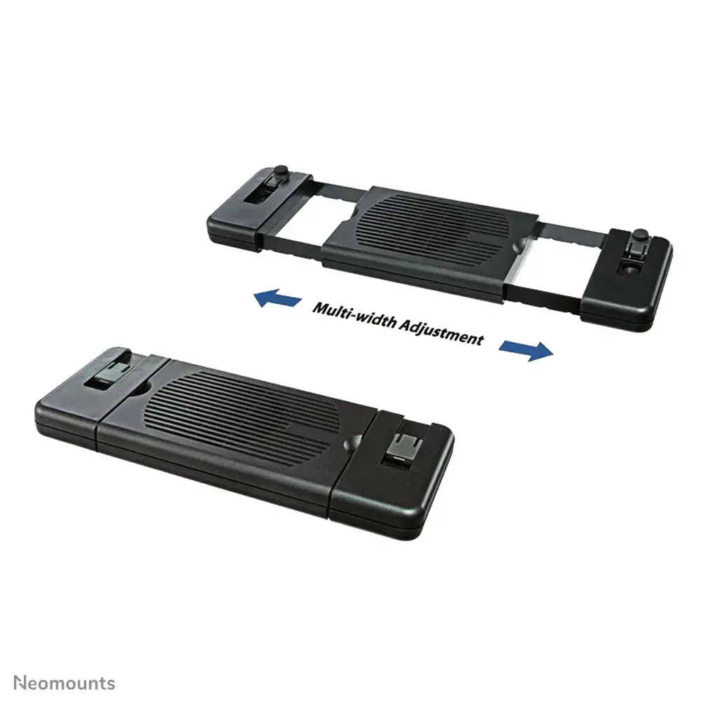 "Neomounts by Newstar" nešiojamųjų kompiuterių aušintuvai, 55,9 cm (22"), 10 kg, 25,4 cm (10"), 0-10°, juodi, Kinija