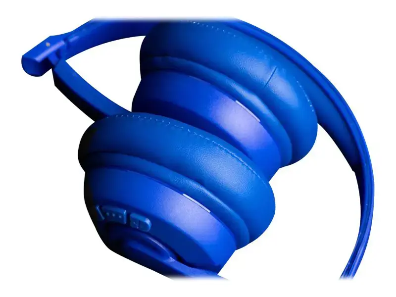 "Skullcandy" belaidės ausinės Cassette Wireless/Wired, On-Ear, mikrofonas, 3,5 mm, "Bluetooth", mėlynos spalvos