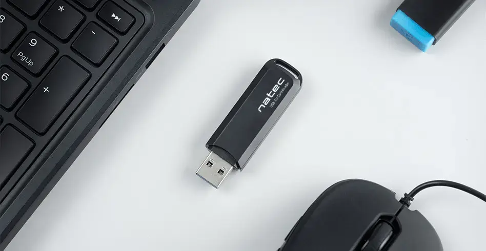 "NATEC Scarab 2" kortelių skaitytuvas USB 3.0 SD/mikro SD juodas