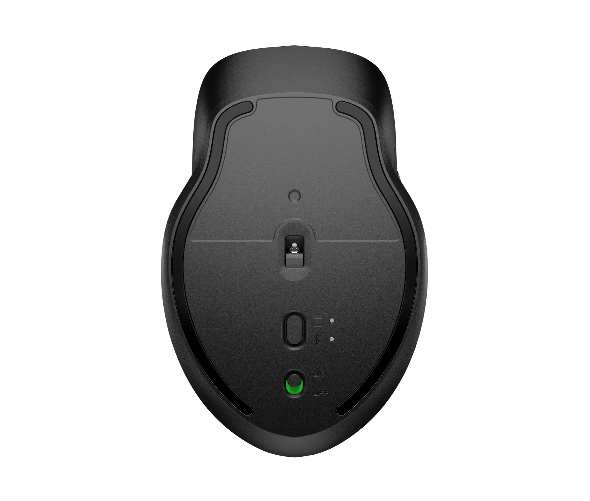 HP 435 Wireless Mouse - Multi-Device, Dual-Mode - Black, Left handed