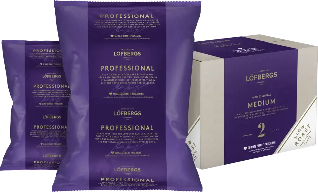 Kavos pupelės LOFBERGS Professionell Medium RA, 1kg
