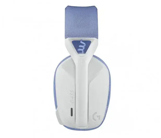 LOGITECH G435 LIGHTSPEED belaidės žaidimų ausinės - BALTOS spalvos
