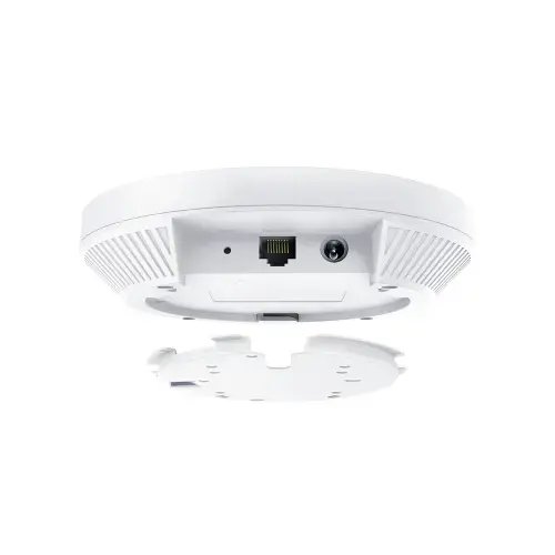 TP-Link AX3000 lubinis WiFi 6 prieigos taškas, 2976 Mbit/s, 574 Mbit/s, 2402 Mbit/s, 10,100,1000 Mbit/s, 2,4-5 GHz, IEEE 802.11a, IEEE 802.11ac, IEEE 802.11ax, IEEE 802.11b, IEEE 802.11g, IEEE 802.11n, IEEE 802.1x,...