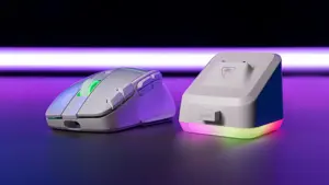 Turtle Beach Kone XP Air, Right-hand, Optical, RF Wireless + Bluetooth, 19000 DPI, White