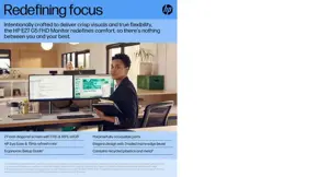 HP E27 G5, 68,6 cm (27"), 1920 x 1080 taškų, "Full HD", LED, 5 ms, juoda