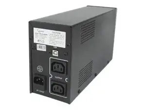 GEMBIRD UPS-PC-850AP UPS Energenie by Gembird 850VA, su AVR, 450WAT, USB, išplėstinis