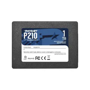 SSD diskas PATRIOT MEMORY P210 1000 GB, 2.5", Serial ATA III