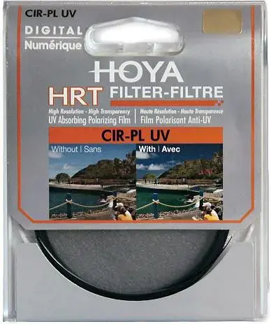 Hoya filter circular polarizer HRT 55mm