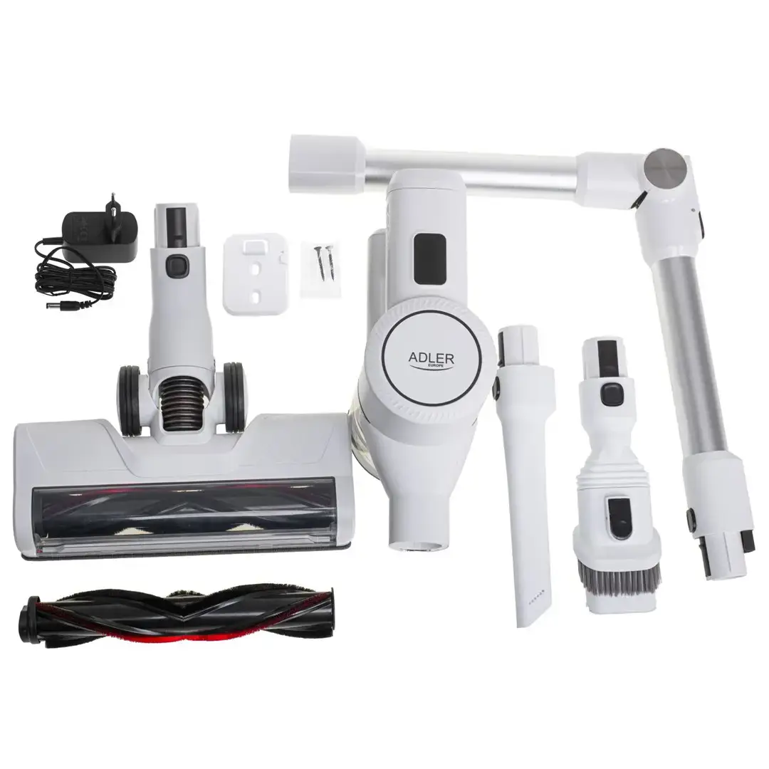 Adler Vacuum Cleaner | AD 7060 | Cordless operating | 350 W | 22 V | Operating time (max) 35 min | White | Warranty 24 month(s)