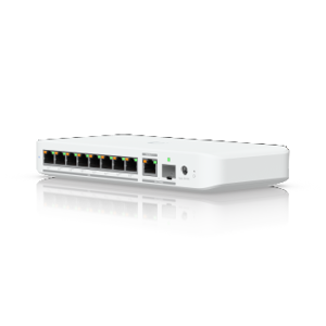 UBIQUITI FLEX 2.5G POE FLEXIBLE, 8-PORT 2.5 GBE POE++ SWITCH WITH A 10 GBE RJ45/SFP+ COMBINATION UP…
