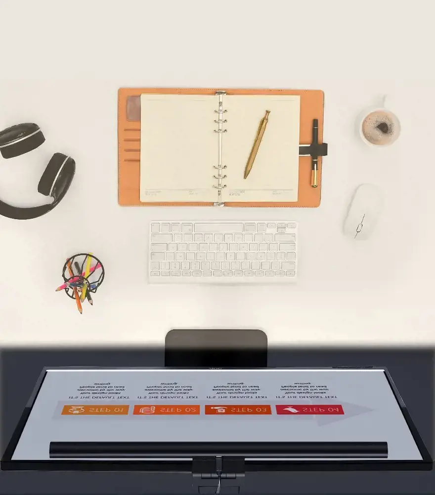 Baseus I-Wok lamp for monitor with touch panel (black)