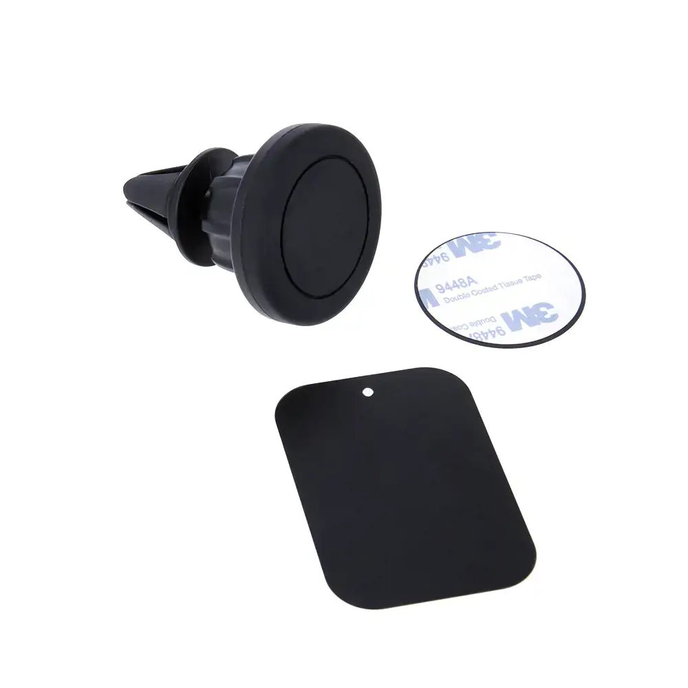 Maxlife MXCH-12 universalus magnetinis oro ventiliacijos laikiklis, skirtas juodam išmaniajam telefonui