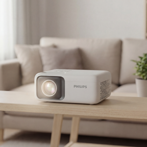 Philips NeoPix 106 Projector, 1280x720, 1.2:1, 500:1, Gray