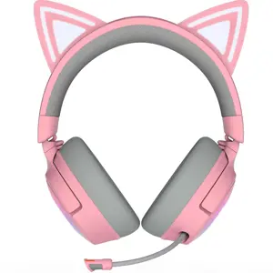 Razer Headset | Kraken Kitty V3 Pro | Wireless/Wired | Over-Ear | Wireless | Quartz