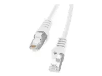 LANBERG PCF6-10CC-0025-W Lanberg Patchcord RJ45 cat.6 FTP 0,25 m baltos spalvos