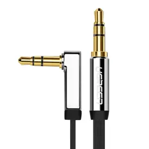 Ugreen 10597, 3,5 mm, vyriškas, 3,5 mm, vyriškas, 1 m, juodas