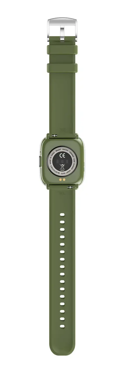 myPhone Watch Pastel | Smart watch | AMOLED | 1.75" | Waterproof | Silver Green