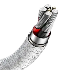USB cable for USB-C Baseus Cafule, 66W, 1m (white)
