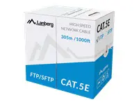 LANBERG LCF5-11CU-0305-S Lanberg FTP stranded cable CU, cat. 5e, 305m, gray