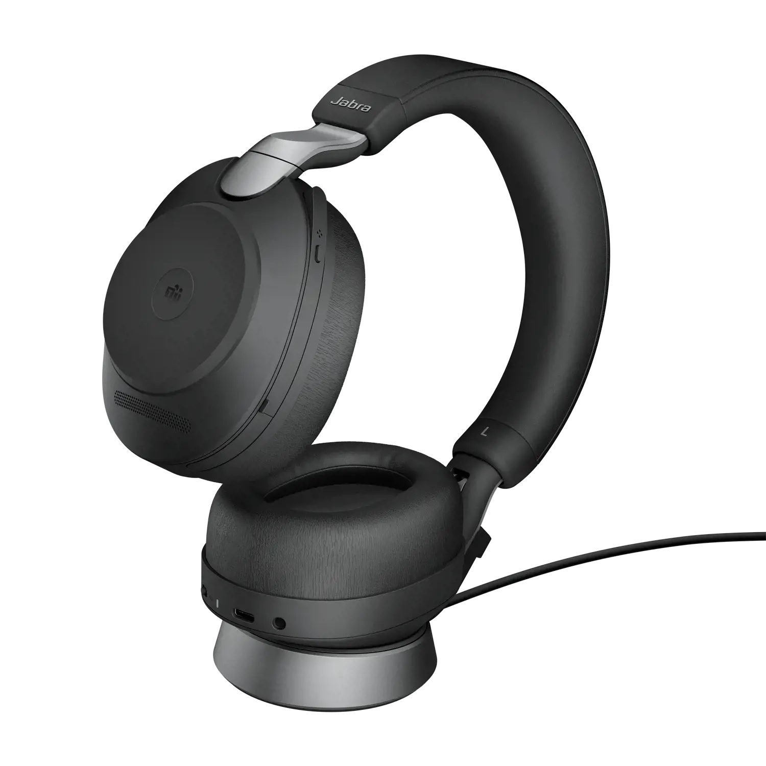JABRA Evolve2 85 Link380c MS Stereo stovas juodas