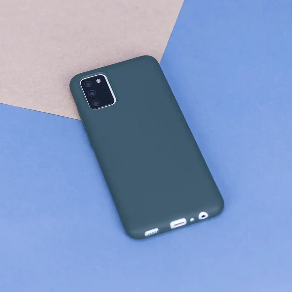 Matinis TPU dėklas skirtas Xiaomi Redmi Note 12 4G forest green