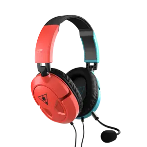 "Turtle Beach Recon 50", laidinės, žaidimų, 20 - 2000 Hz, 530,7 g, ausinės, mėlynos, raudonos