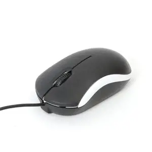 Omega OM07VW standartinė kompiuterio pelė su / 1000 DPI / USB / balta