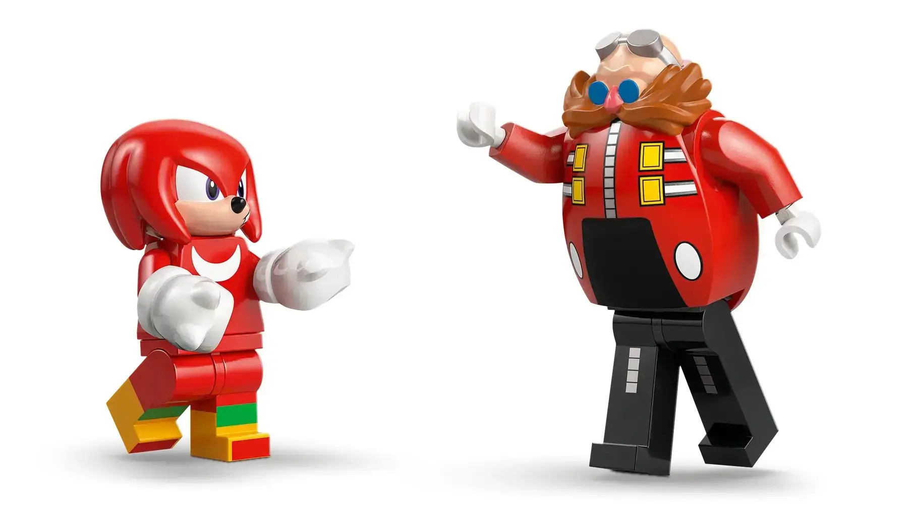 LEGO SONIC THE HEDGEHOG 77005 Knuckles vs. Dr. Eggman Egg Crusher Mech