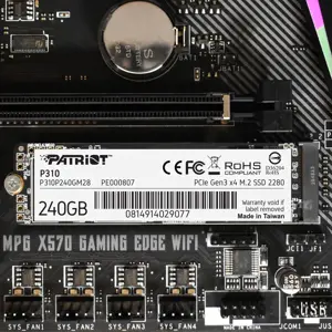 SSD diskas PATRIOT MEMORY P310P240GM28 240 GB, M.2 2280, PCIe 3.0 x4 (NVMe)