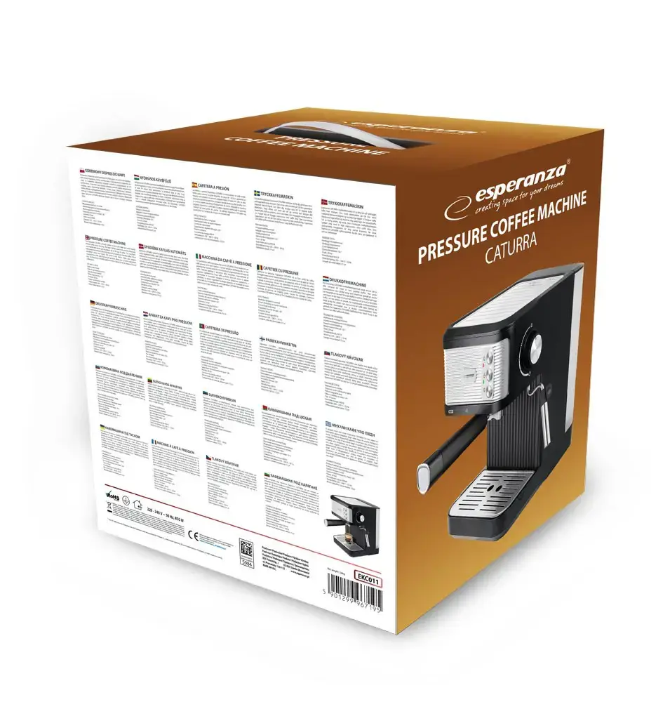 Kavos aparatas ESPERANZA EKC011, 850 W, Cob coffee maker