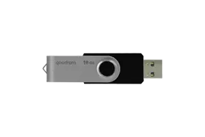 Goodram UTS2, 16 GB, USB Type-A, 2.0, 20 MB/s, Swivel, Black