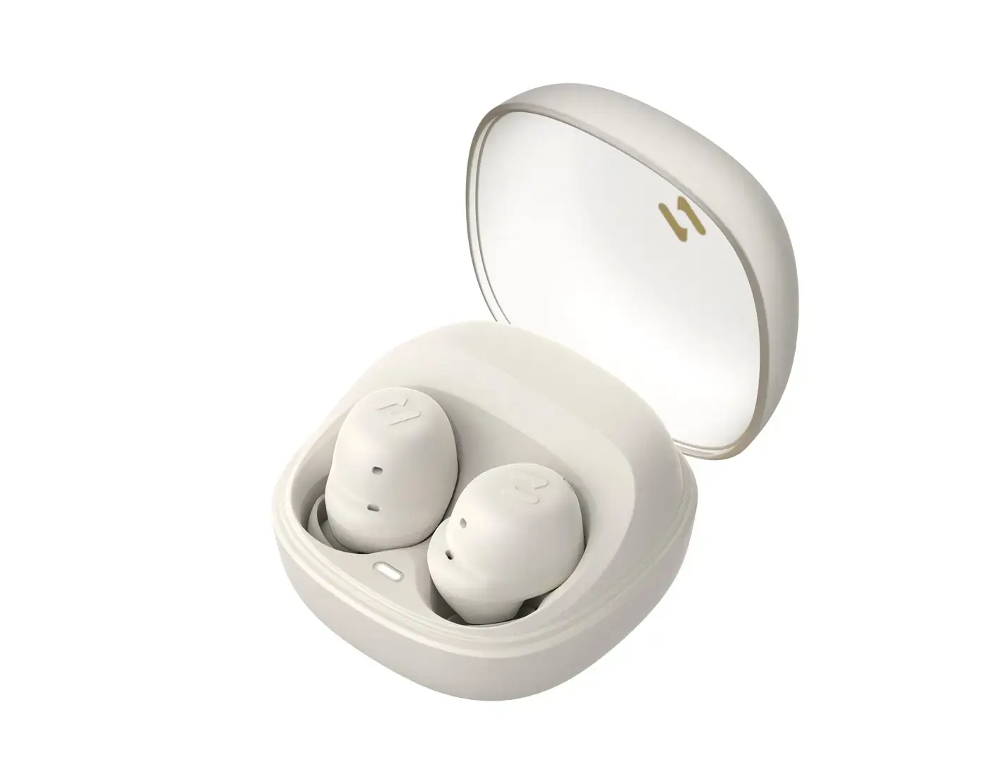Havit TW969 - TWS wireless headphones, beige