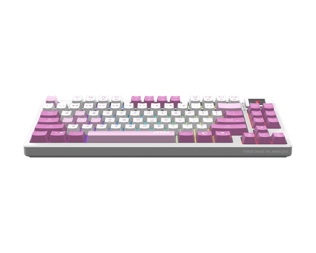 KEYBOARD GAMING VIOLET US/FORGE GK600 TKL W VIOLET MSI