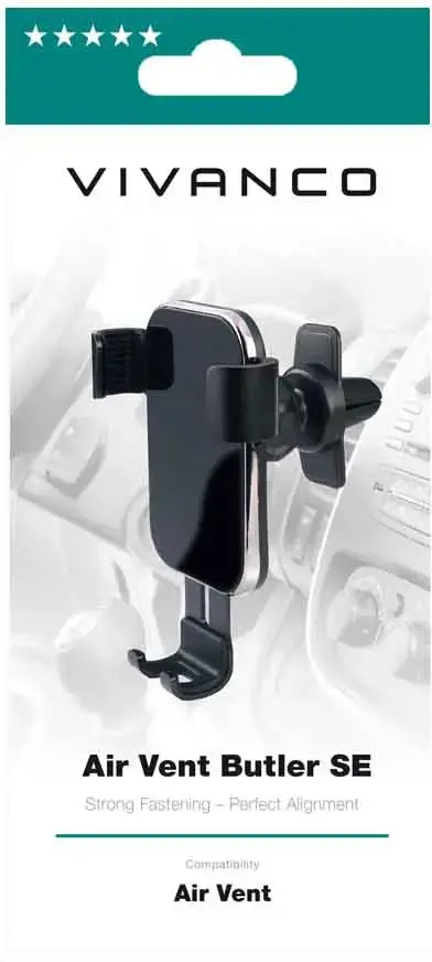"Vivanco" automobilinis telefono laikiklis "Air Vent Butler SE" (63259)