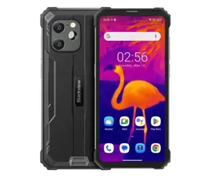 Mobilusis telefonas BLACKVIEW BV8900, 256 GB, Juoda