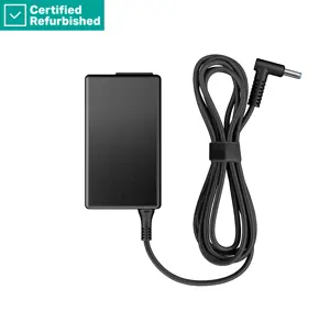 RENEW GOLD HP 65W Smart AC Power Adapter Notebook Charger 4.5mm barrel tip w/ 7.4mm dongle / fits H…