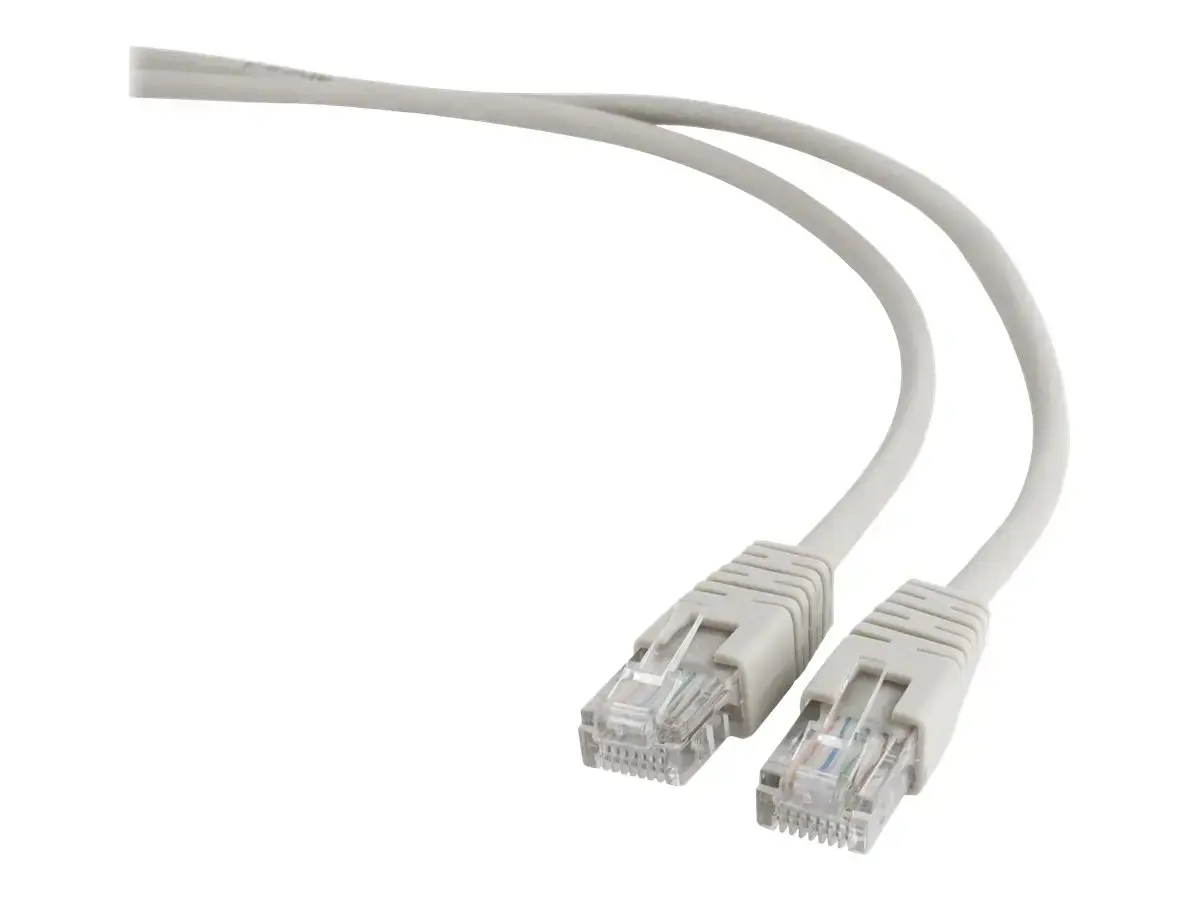GEMBIRD PP12-0.5M Gembird sujungimo laidas RJ45, cat.5e, UTP, 0,5 m, pilkos spalvos