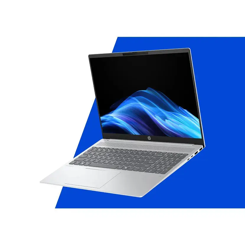 HP OmniBook 5 AI 16-af1216nw Intel Core Ultra 7 255U Laptop 40.6 cm (16") 2K Display 16 GB LPDDR5x SDRAM 512 GB SSD Wi-Fi 6E (802.11ax) Windows 11 Home AI PC Silver