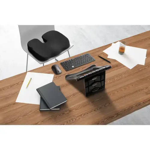 "Kensington SureTrack™" dviguba belaidė pelė, dvipusė, RF belaidė + "Bluetooth", 2400 DPI, juoda