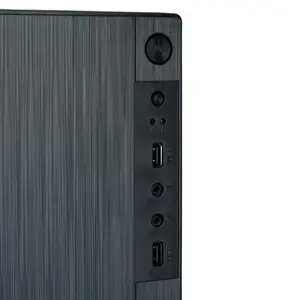 AKYGA Micro ATX korpusas AK35BK 2x USB 2.0 juodas be maitinimo šaltinio
