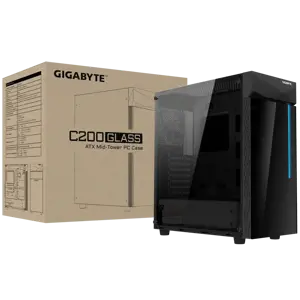 GIGABYTE GB-C200G kompiuterio korpusas ATX/M-ATX/Mini-ITX