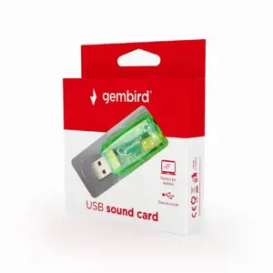 GEMBIRD SC-USB-01 Gembird USB garso plokštė Virtus