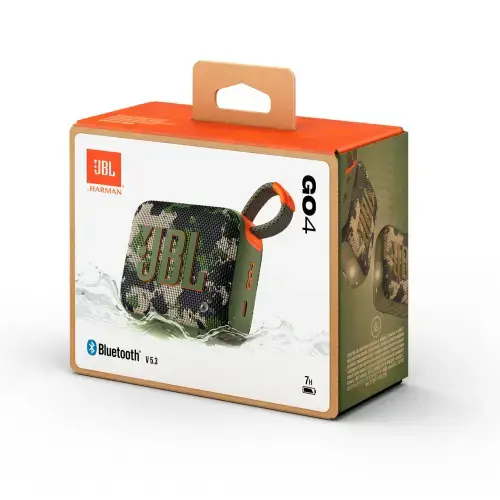 JBL Go 4 Nešiojama garso kolonėlė, Bluetooth, Squad