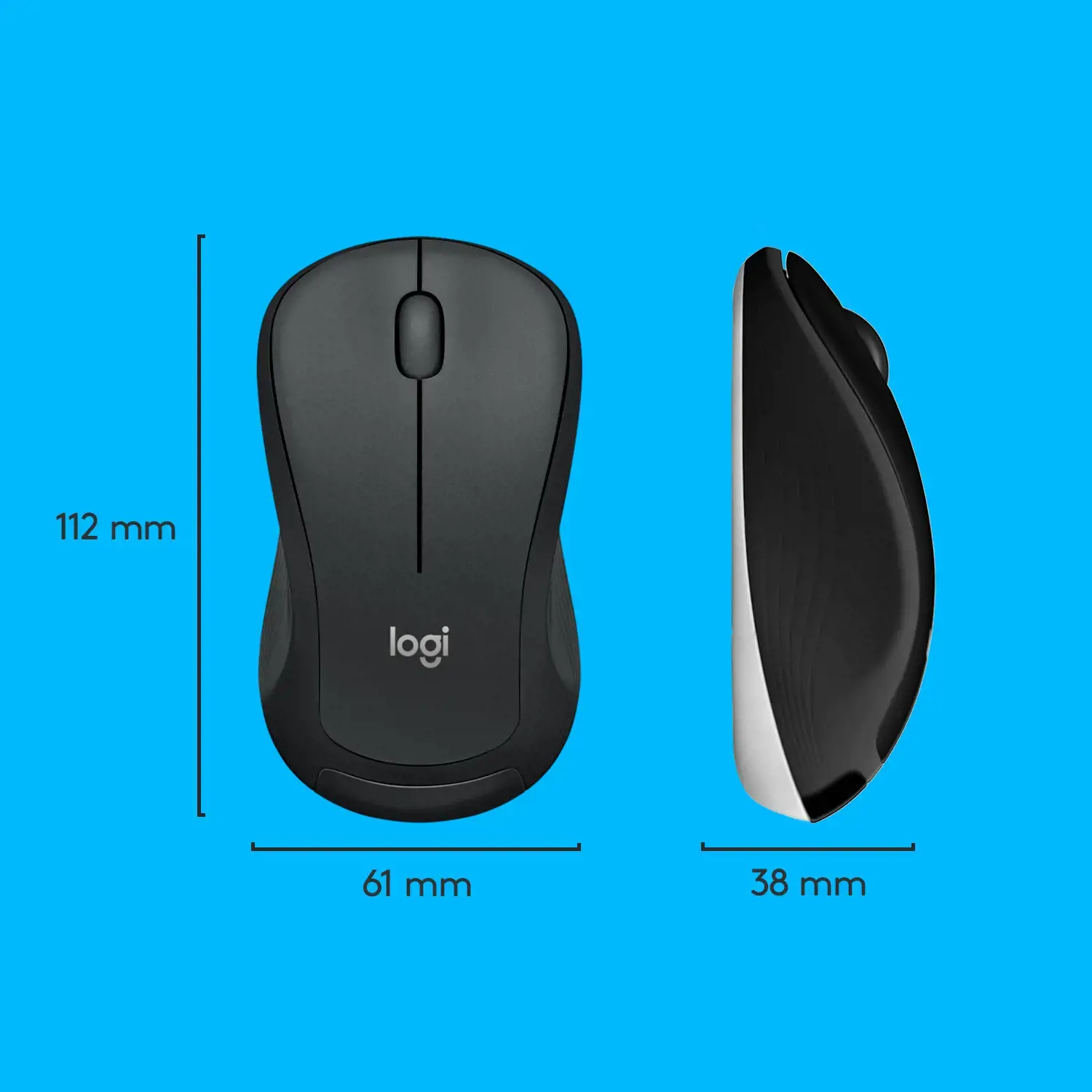 LOGITECH MK540 ADVANCED belaidės klaviatūros ir pelės derinys - US INT L - INTNL
