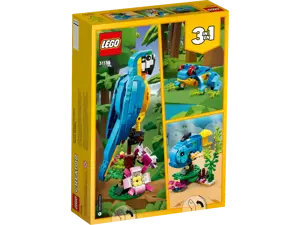 LEGO CREATOR 31136 EGZOTINĖ PAPŪGA