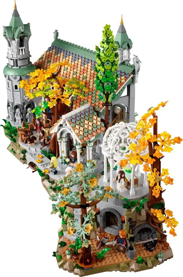 LEGO IKONOS 10316 ŽIEDŲ VALDOVAS: RIVENDELL