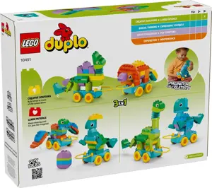 LEGO DUPLO 10451 3-in-1 Dinosaurs on Wheels