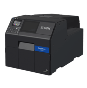 "Epson ColorWorks CW-C6500Ae", pjaustyklė, displėjus, USB, Ethernet, juoda