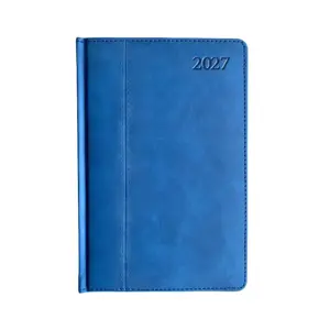 Kalendorius PREMIER PLUS 2027, PU, A4, mėlyna
